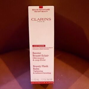 Clarins Radiance Boosting Balm - White and Red